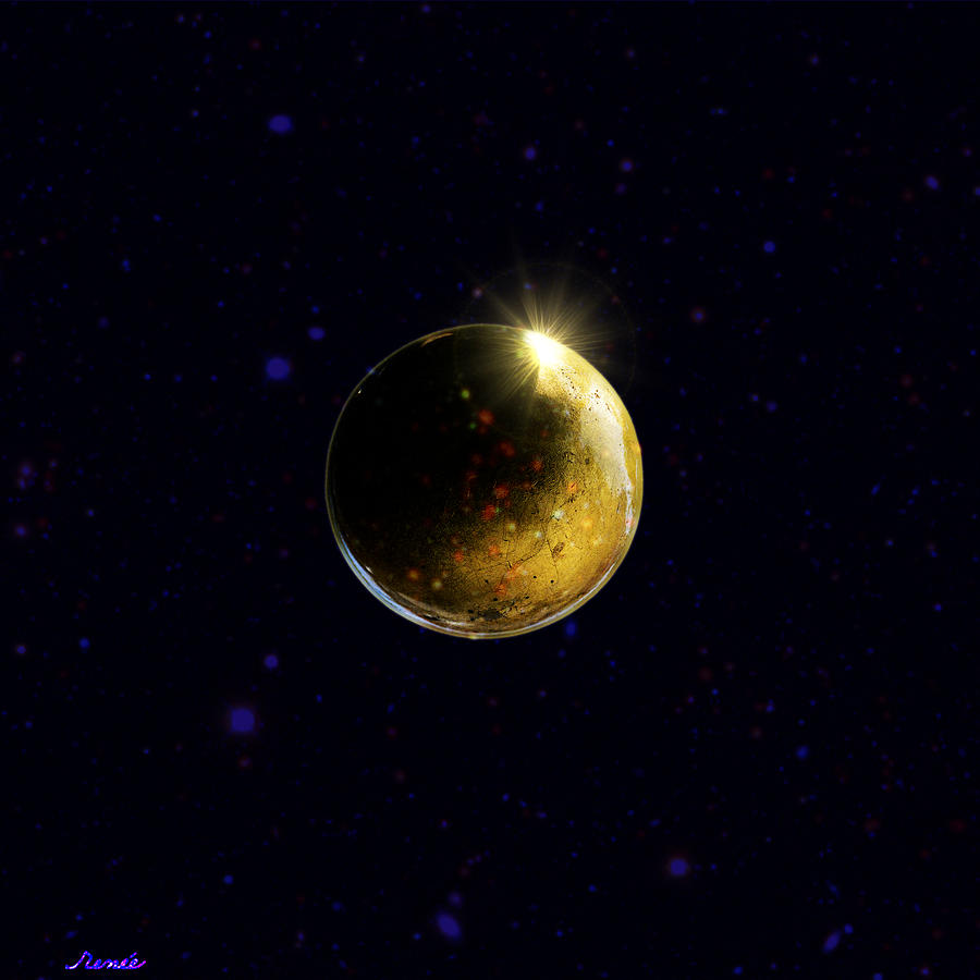 Planet Photograph - Planet Renatus by Renee Anderson