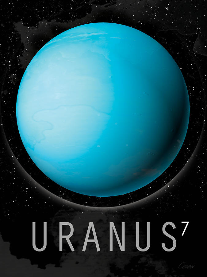 Planet Uranus Digital Art
