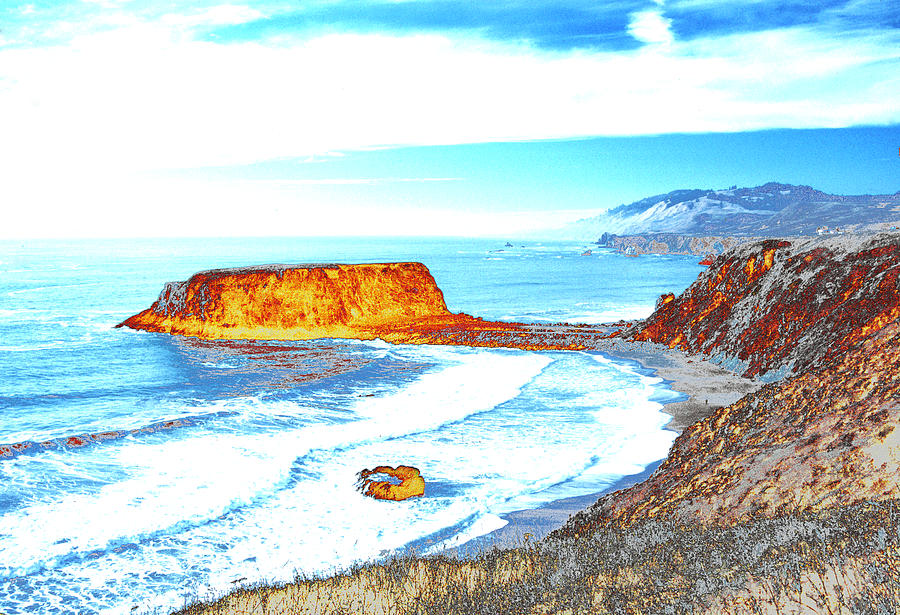 Beach Photograph - Planet Urle TitianHead by Tom Wurl