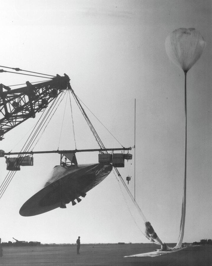 Aeroshell Photograph - Planetary Entry Parachute Program Launch by Us Air Force