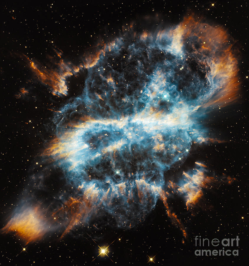 Space Photograph - Planetary Nebula Ngc 5189 by Science Source