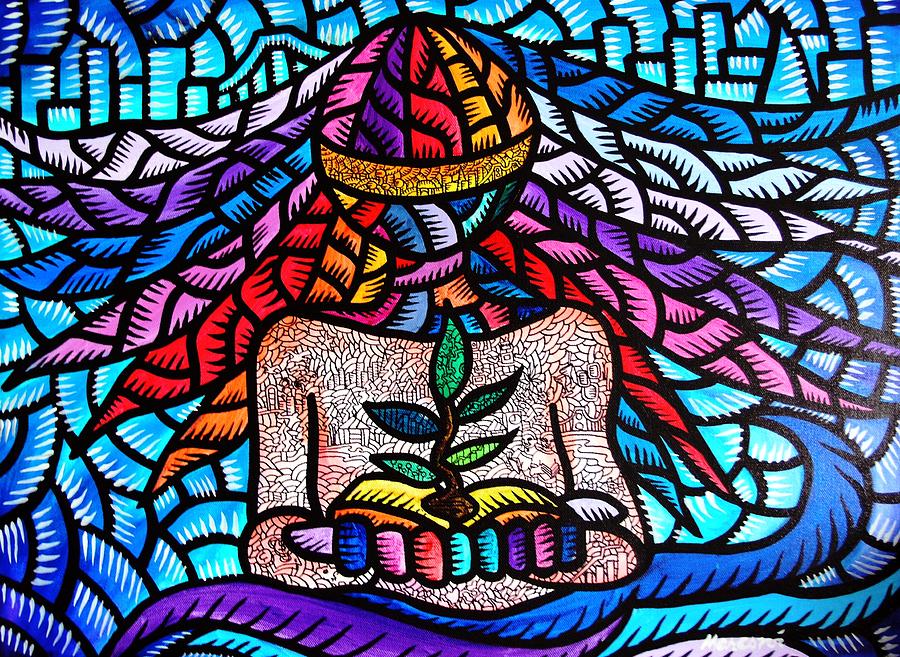Planting the Knowledge Tree Painting by Marconi Calindas