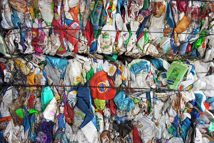 Plastic Packaging At A Recycling Centre Photograph by Science Photo Library Plastic Packaging At A Recycling Centre Photograph by Science Photo Library
