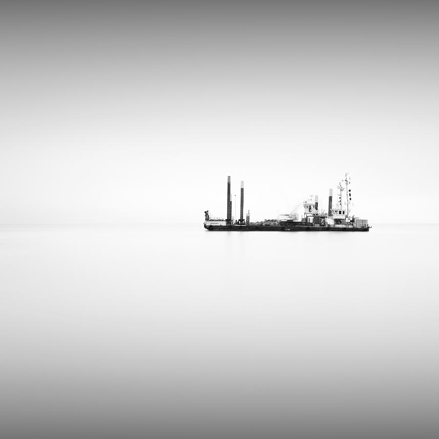 Baltic Sea Photograph - Platform by Martin Flis