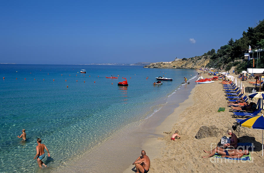 Platis gialos beach Photograph by George Atsametakis