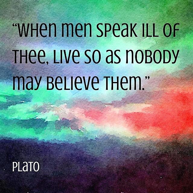 Plato Quote Made With @instaquoteapp Photograph by Michael Krajnak