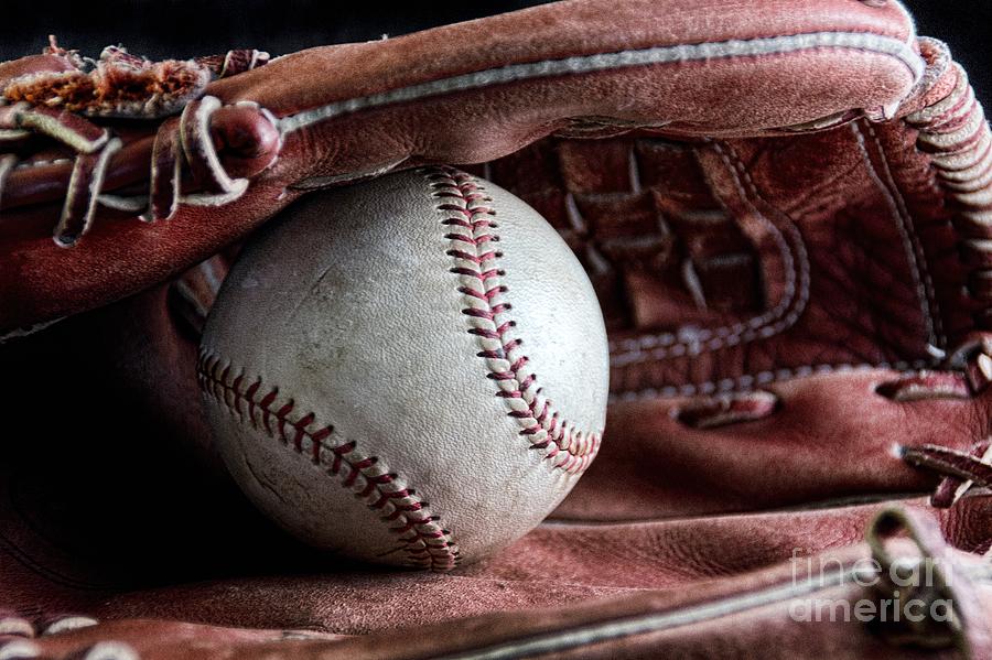 Baseball Photograph - Play Ball by Peggy Hughes