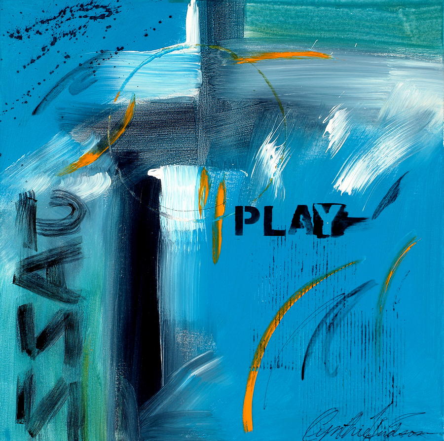 Play Painting by Cynthia Hudson
