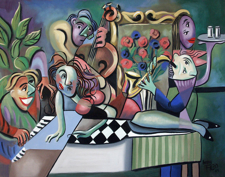 Play It Again Sam Painting by Anthony Falbo