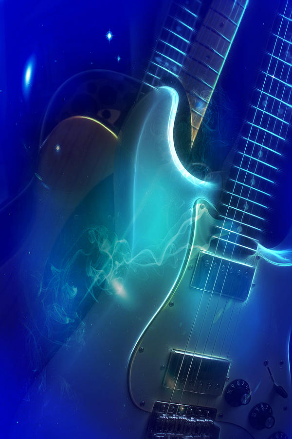 Guitar Photograph - Play them blues by John Rivera