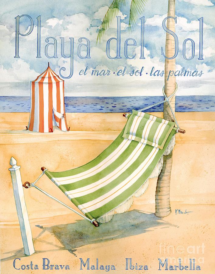 Beach Painting - Playa del Sol by Paul Brent