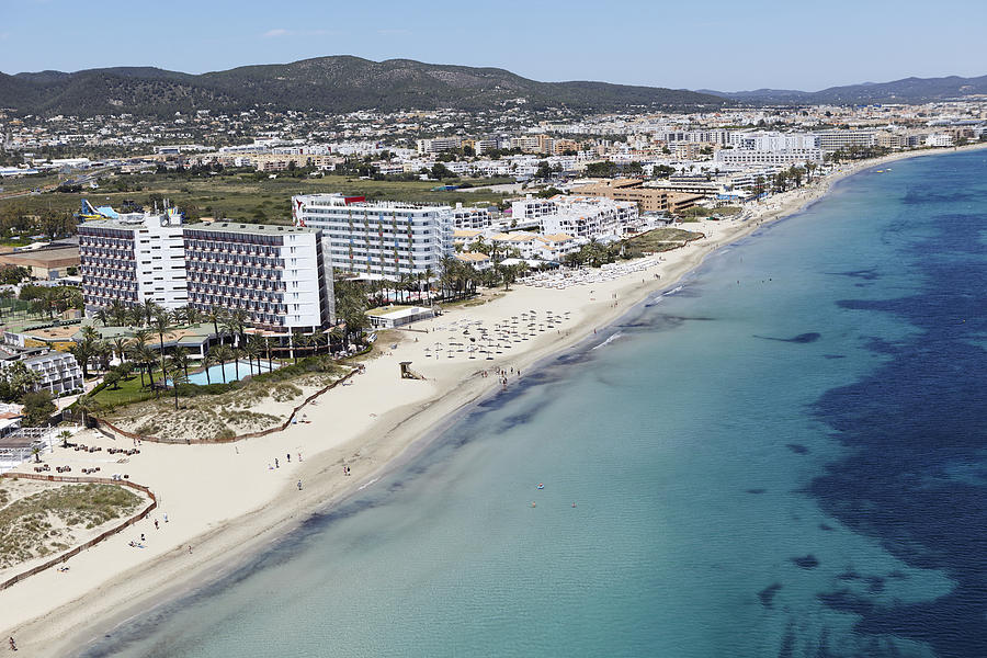 Playa Den Bossa, Ibiza Photograph by Xavier Durán - Pixels