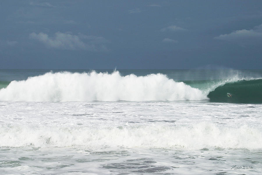 Playa Hermosa Wave Number Three Central Pacific Coast Costa Rica Photograph by Michelle Constantine