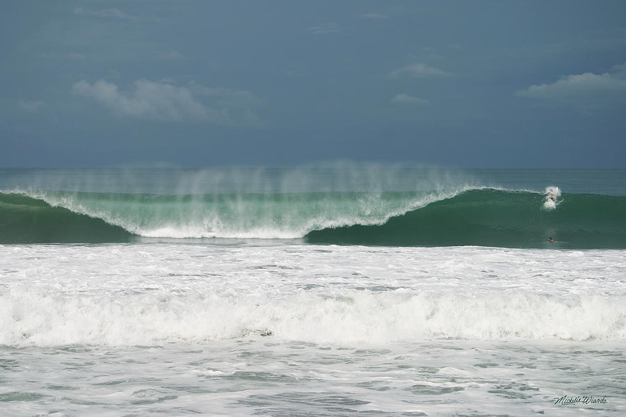 Playa Hermosa Wave Number Two Central Pacific Coast Costa Rica Photograph by Michelle Constantine