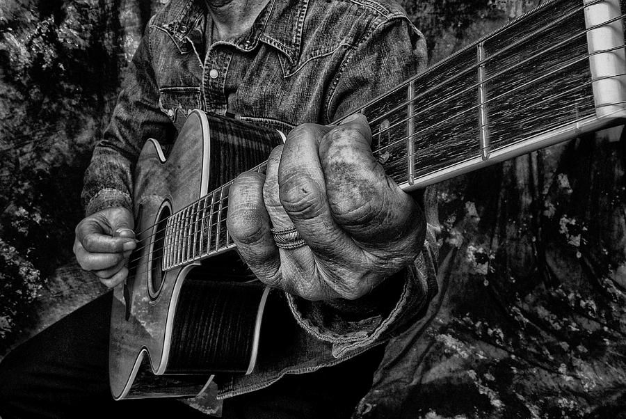 Playin The Blues Photograph by Kevin Cable