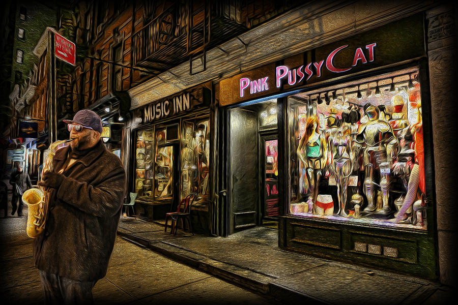 Playing at the Pink Pussycat Boutique Photograph by Lee Dos Santos
