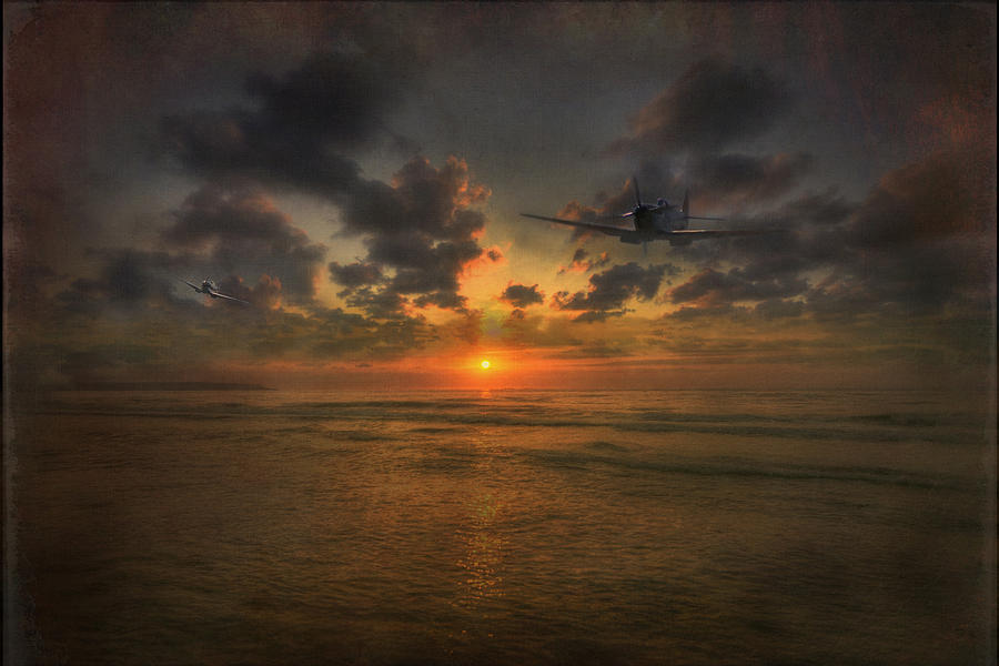 Sunset Photograph - Playing by Jason Green