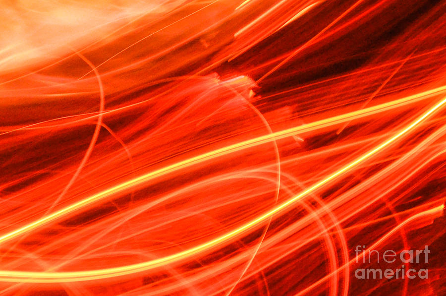 Abstract Photograph - Playing With Fire 15 by Cheryl McClure