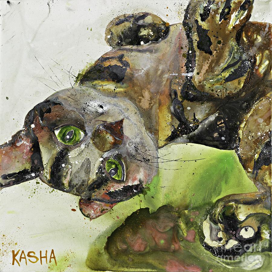 Play.Pause Painting by Kasha Ritter