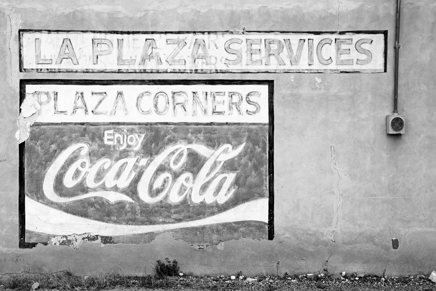 Plaza Corners Ghost Sign Photograph by Daniel Woodrum