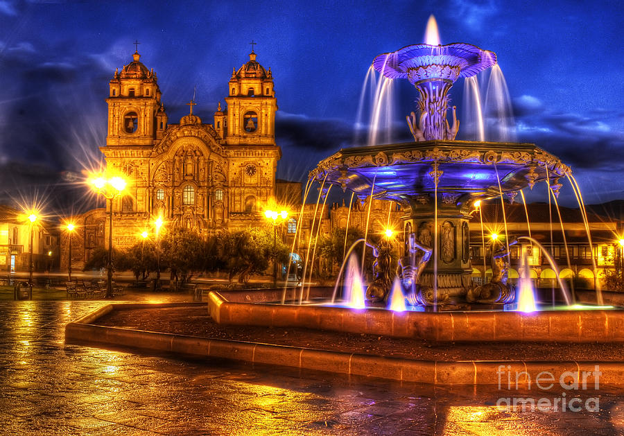 Plaza de Armas Cusco Photograph by Colin Woods