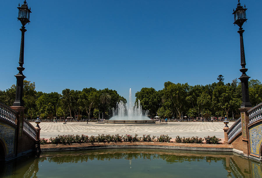 Holiday Photograph - Plaza de Espana - Seville by AM FineArtPrints