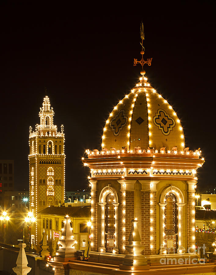 Plaza Lights Photograph by Dennis Hedberg