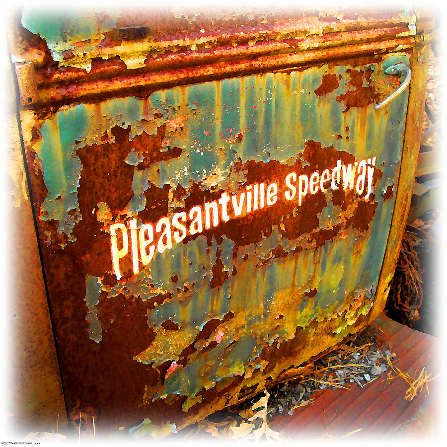 Pleasantville Speedway Digital Art by K Scott Teeters