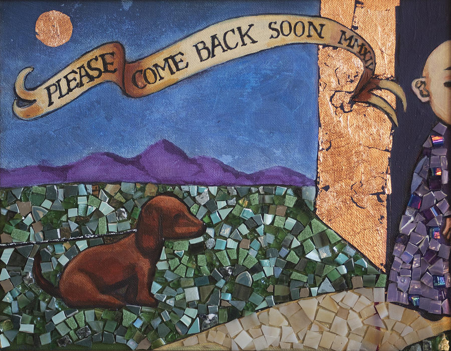 Please Come Back Soon Painting by Pauline Lim