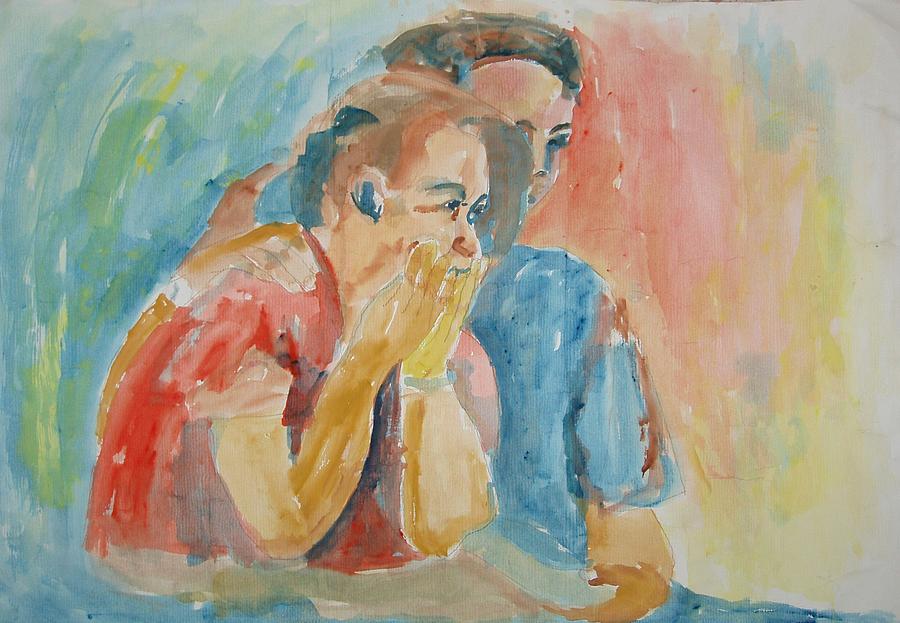 Please God Painting by Esther Newman-Cohen