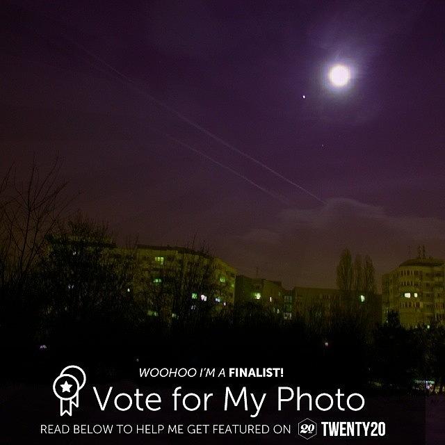Please Help Me Win The Night Sky Photograph by Vaivoda Vlad