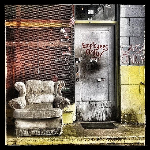 Sign Photograph - Please Take A Seat by Deana Graham