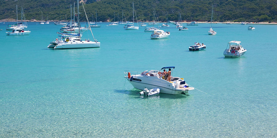 Pleasure Boats Moored In Turquoise Photograph by David C Tomlinson Pleasure Boats Moored In Turquoise Photograph by David C Tomlinson