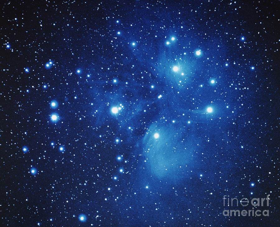 Pleiades Star Cluster Photograph by Jason Ware