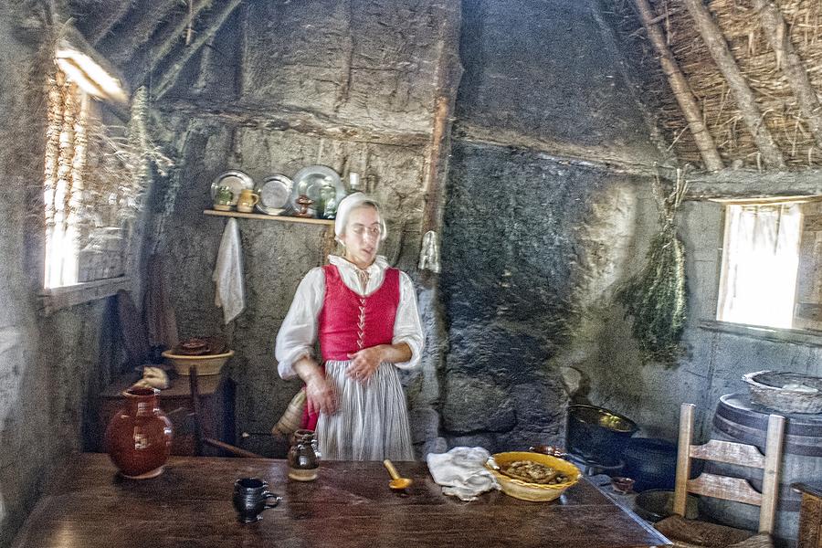 Plimoth Plantation A Simple Life Photograph by Constantine Gregory