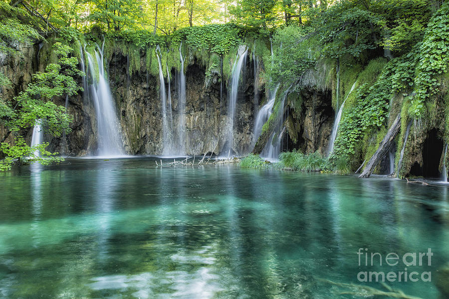 Plitvice Falls Photograph by Timothy Hacker