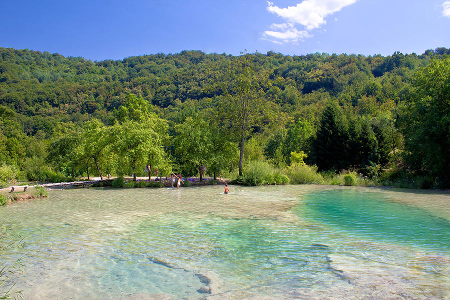 Plitvice lakes National park waters Photograph by Brch Photography