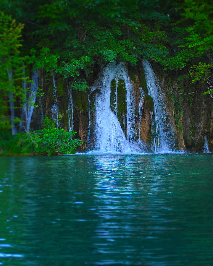 Plitvice Waterfall Photograph by Don Wolf