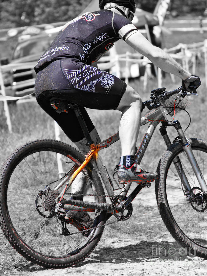 Cycling Photograph - Plowing the Fields by Steven Digman Cycling Photograph - Plowing the Fields by Steven Digman