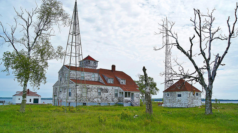 Plum Island US Coast Guard Lifesaving Station Photograph by Carol ...