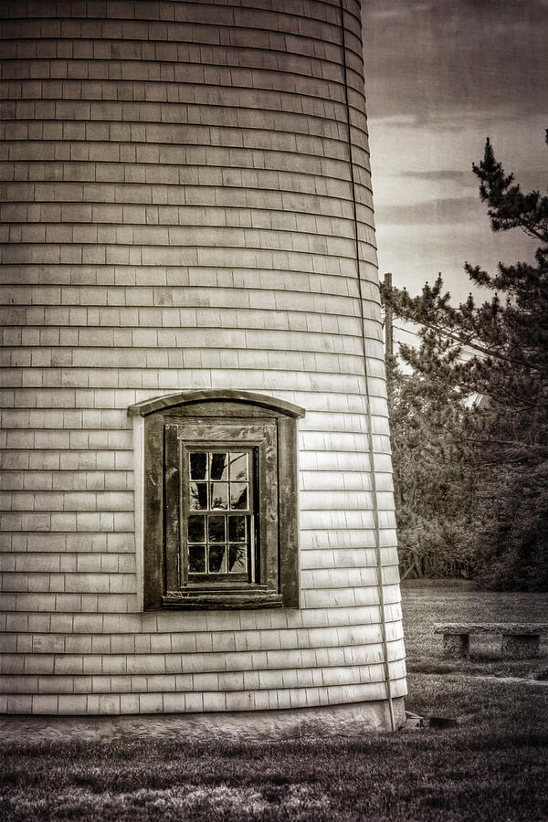 Plum Island Window Photograph by Joan Carroll
