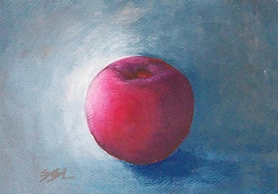 Plum Painting by Jane See