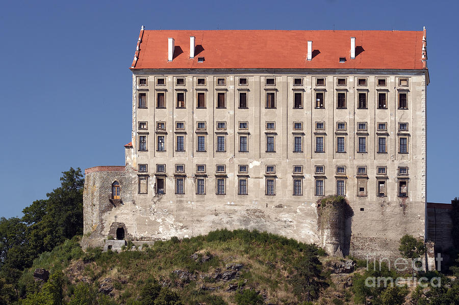 Architecture Photograph - Plumlov castle by Michal Boubin