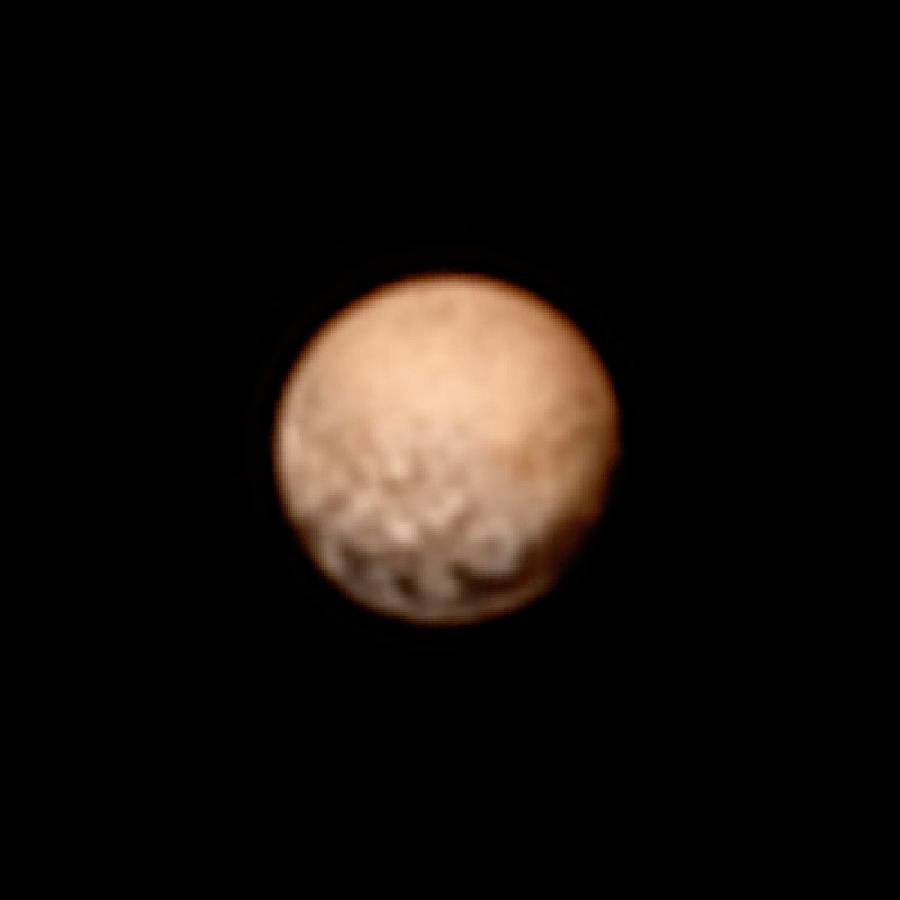 Pluto Photograph by Nasa/johns Hopkins University Applied Physics Laboratory/southwest Research Institute