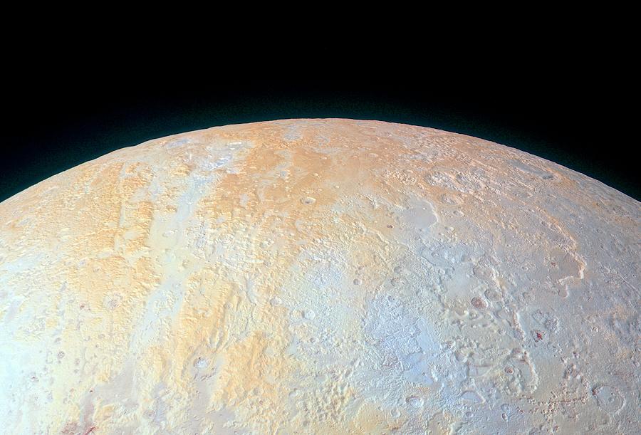 Plutos North Pole Photograph by Nasa/johns Hopkins University Applied Physics Laboratory/southwest Research Institute/science Photo Library