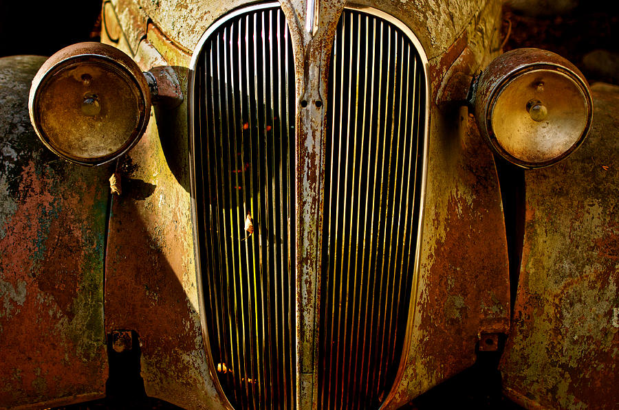 Transportation Photograph - Plymouth Grill by Portlens Photography