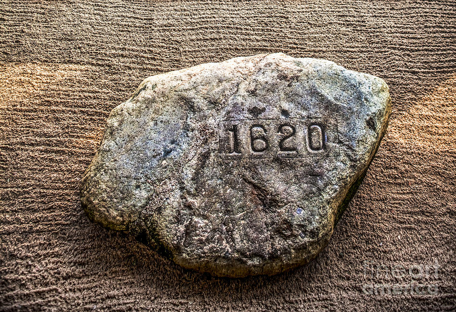 Thanksgiving Photograph - Plymouth Rock by Diane Diederich