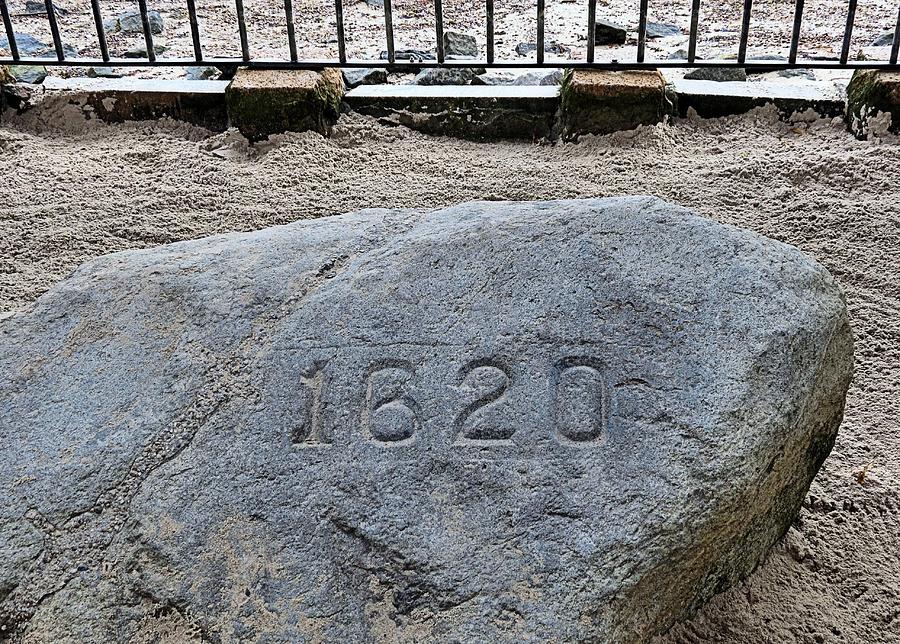 Plymouth Rock Photograph by Janice Drew