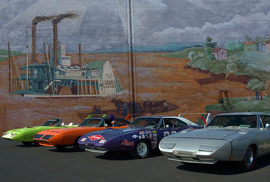 Plymouth SuperBirds and Dodge  Daytonas Photograph by Tim McCullough