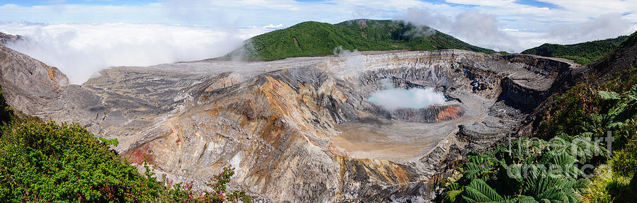 Poas Volcano Crater Photograph by Oscar Gutierrez